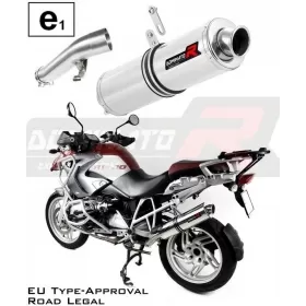Exhaust silencer Dominator Round BMW R1200GS Adventure 2004 - 2007 