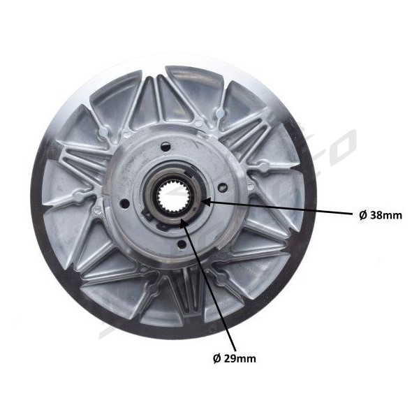 Secondary Clutch assy CFMOTO CFORCE / ZFORCE / UFORCE 850-1000cc 2018-2023