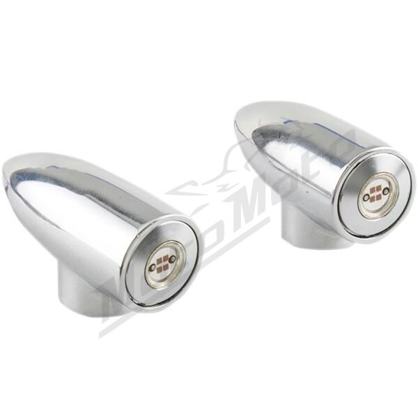 PAUL YAFFE BAGGER NATION Lightning Bullets Run/Turn 2pc. LED Lights Harley Davidson FLDE / FLFB / FLSL / FXBB / FXFB / FXLR / FXLRS 1750-1868 88-24