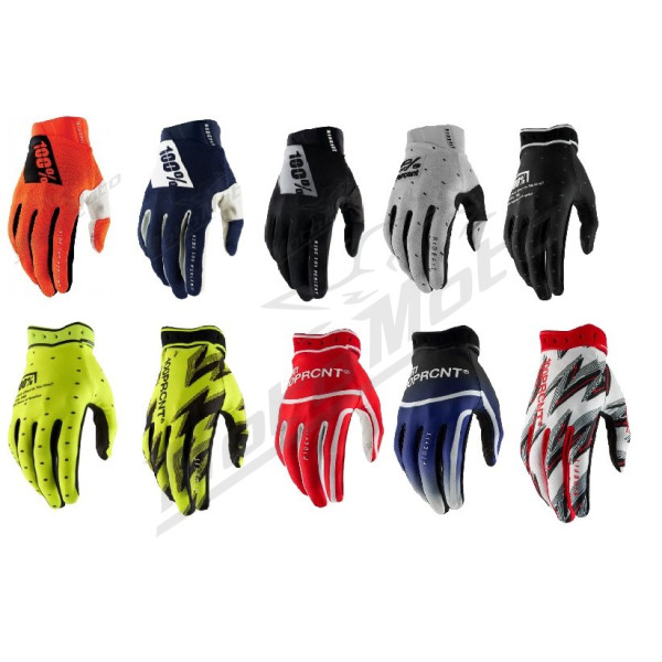 100% Ridefit Bicycle Gloves