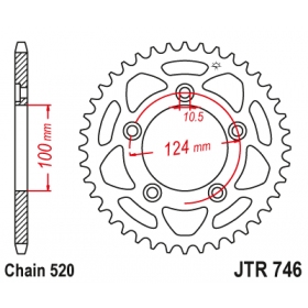 Rear sprocket JTR746