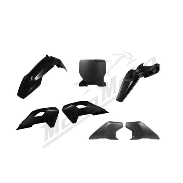 Racetech Plastikų Kompl. HUSQVARNA TC 65 24-25 Juoda