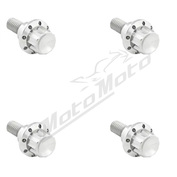 ARLEN NESS Windshield Titanium 12-Point Bolt Kit M8