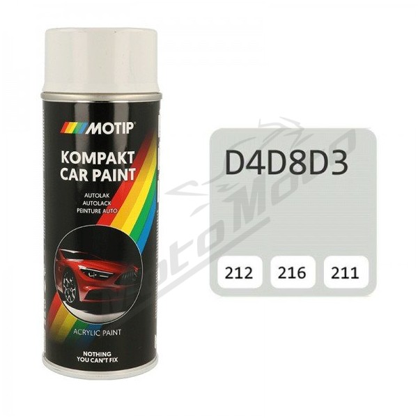MOTIP Coloured paint D4D8D3 400ml
