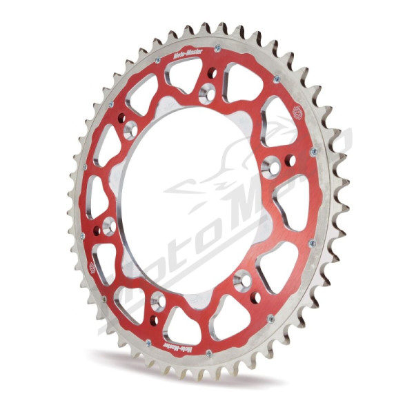 MOTO-MASTER Fusion Dual Rear Sprocket Red 520 Gas Gas / Husqvarna / KTM / Stark / Triumph 125-701 85-26 