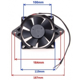 Radiator fan 120x120mm 2pins