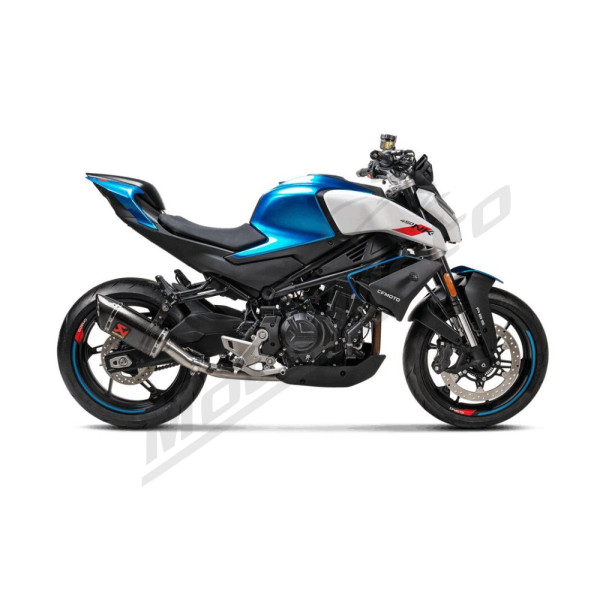 AKRAPOVIC Slip-On Duslintuvas anglies pluoštas CF Moto NK / SR / S 450 23-26