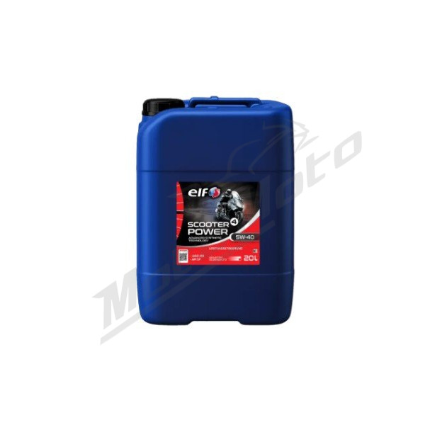 ELF Scooter 4 Power 5W-40 DE ADV SYN Oil T 20L