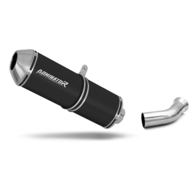 BMW K1200S 2004-2008 Dominator Exhaust Silencer Muffler OVR BLACK + dB killer