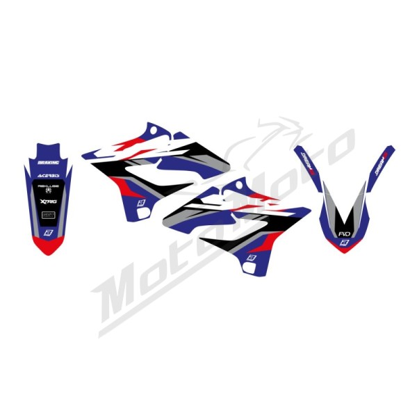 BLACKBIRD RACING Dream 5 Graphic Kit Yamaha YZ 125-250cc 16-21