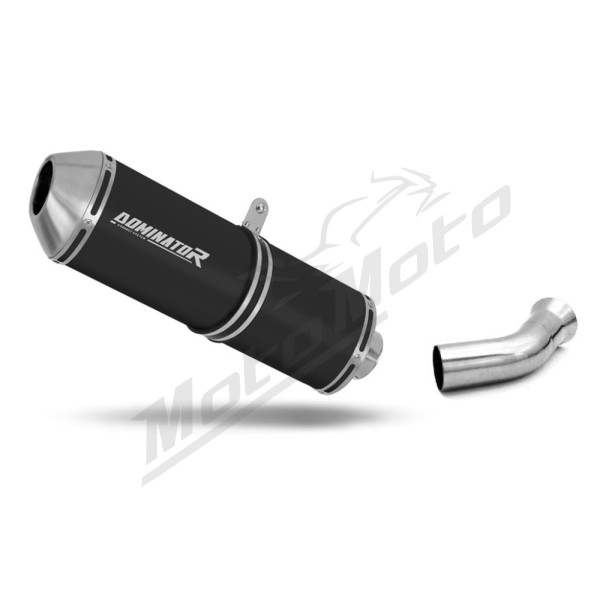 BMW K1200S 2004-2008 Dominator Exhaust Silencer Muffler OVR BLACK + dB killer