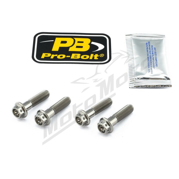 PRO BOLT Titanium Brake Caliper Mount Kit Honda CB / CBR 650-1300cc 97-08