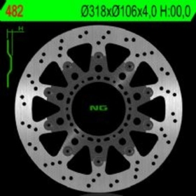 NG BRAKES 482 priekinis plaukiojantis stabdžių diskas HONDA NSR 125 R 93-01