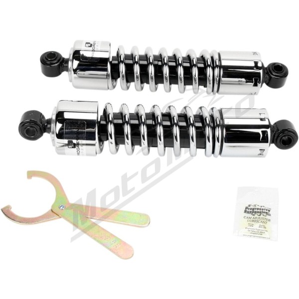 PROGRESSIVE SUSPENSION 412 Series Shocks 318,00mm Harley Davidson FLD / FXD / FXDB / FXDBC / FXDC / FXDF / FXDL / FXDWG / FXDX / FXDXT 1340-1690 91-17