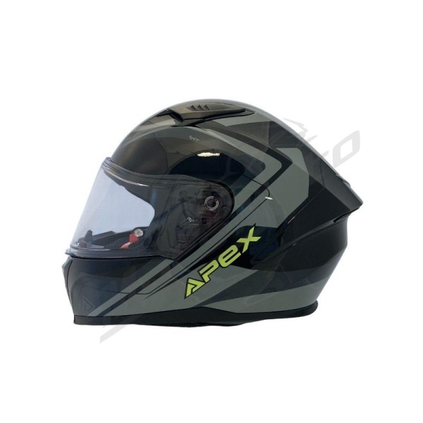 Helmet APEX FI100 Valencia Black/Grey