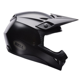BELL MX-10 Mips Solid Vaikiškas krosinis šalmas juodas matinis