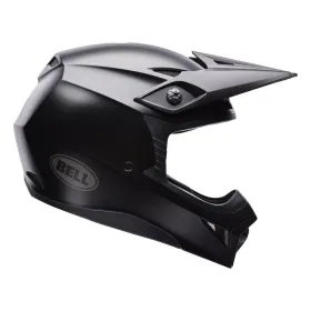 BELL MX-10 Mips Solid Vaikiškas krosinis šalmas juodas matinis