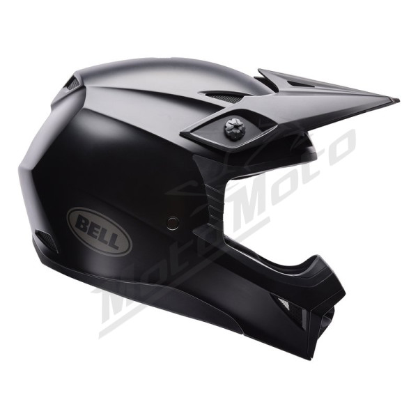 BELL MX-10 Mips Solid Vaikiškas krosinis šalmas juodas matinis