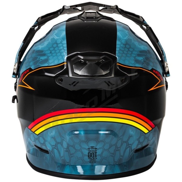 FLY RACING Trekker Krypyek Conceal Helmet - Black/Grey/White