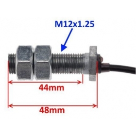 Spidometro daviklis ATV 200cc M12x43mm (kabelio ilgis 600mm)