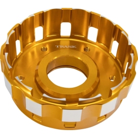 TRASK Billet Clutch Basket Harley Davidson FLDE / FLHT / FLHTKL / FLRT / FXBR 1750-1977cc 17-24