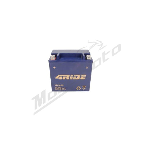 4RIDE Battery YTX14-BS GEL