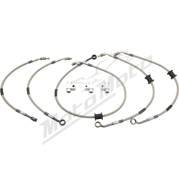 TRW Steel Braided Brake Line Front kit Yamaha MT-10 SP ABS 17-21
