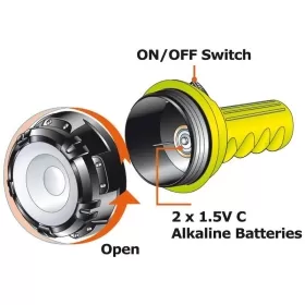Osculati Sub-Extreme LED žibintuvėlis