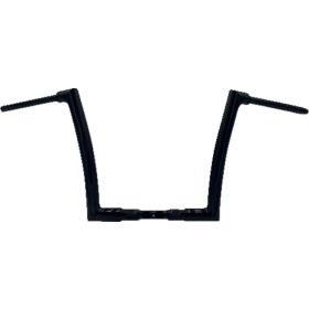 FAT BAGGERS INC. 1-1/2" EZ Install Flat Top Sharknose Handlebar Black 38mm 89cm (30,5cm)