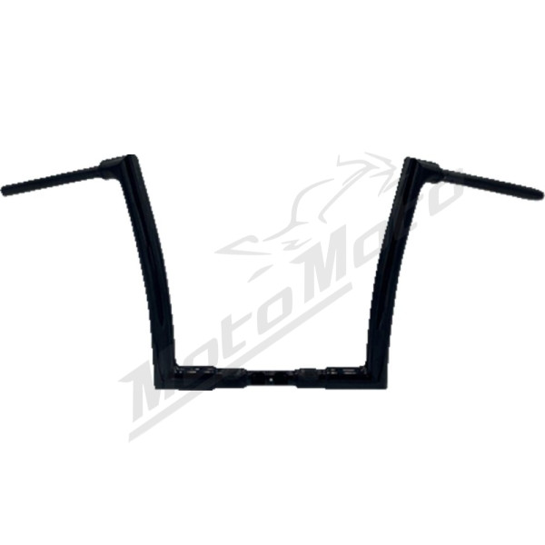 FAT BAGGERS INC. 1-1/2" EZ Install Flat Top Sharknose Handlebar Black 38mm 89cm (30,5cm)