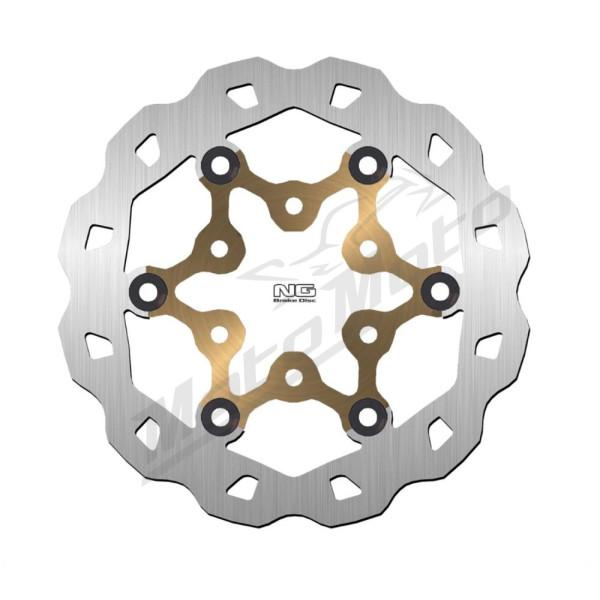 NG BRAKES Priekinis plaukiojantis stabdžių diskas 220mm Honda Bali / CRF / CRM 50-100