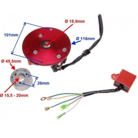 Stator ignition + flywheel universal 4T