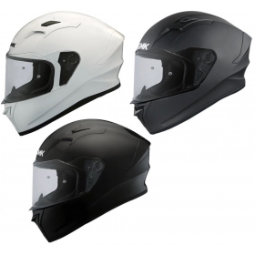 SMK STELLAR GL200 White / Matte black / Glossy black Full Face Helmet 