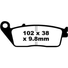EBC SFA-HH Series Sindered Brake Pads SFA196HH BMW / HONDA / YAMAHA