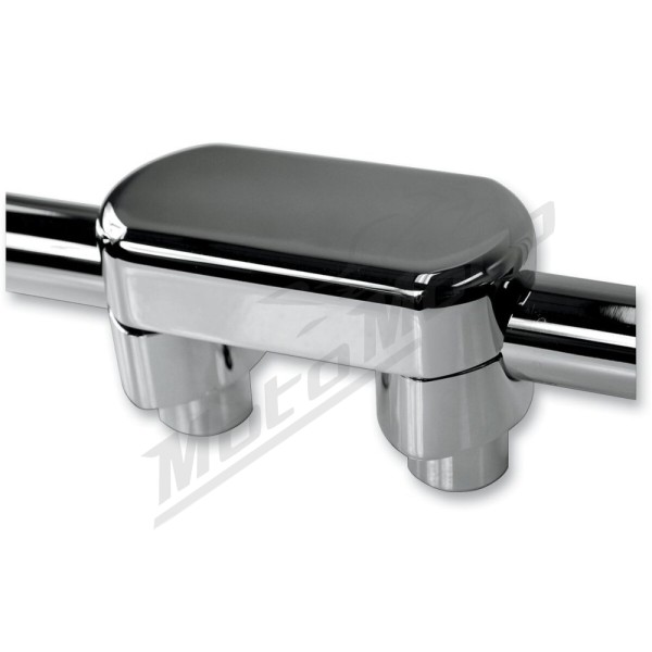 LA CHOPPERS Hefty Handlebar Riser & Top Clamp Kit 38,1mm Harley Davidson FLD / FLDE / FLST / FLSTN / FXCW / FXDBB / FXFB / XL / XR 883-1868 52-18