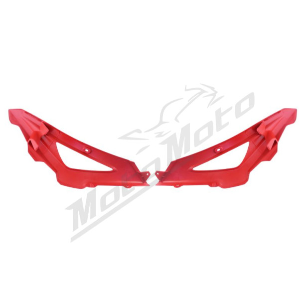 Radiator cover red CEMOTO HUSQVARNA TC 250-630cc 2005-2007