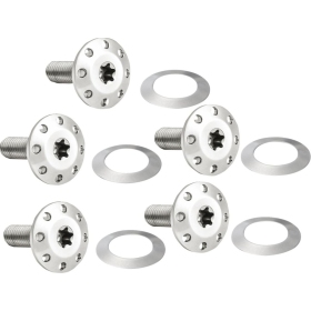 ARLEN NESS Holeshot Front Floating Brake Rotor Bolt Kit 5pcs. Harley Davidson FLHR / FLHTCUL / FLHTCUTGSE 1200-1923cc 14-24