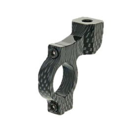 Mirror mounting clamp 22mm / M8 "Carbon"