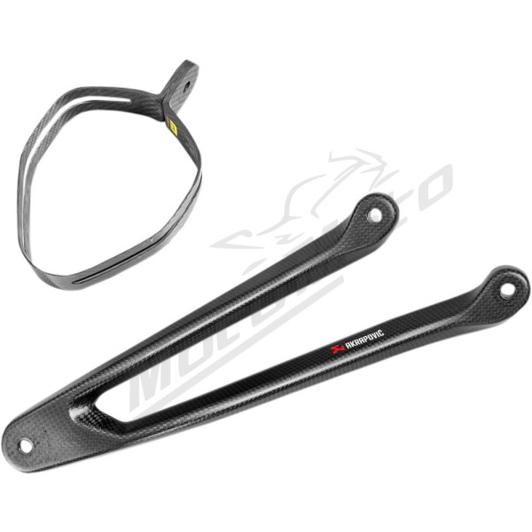 AKRAPOVIC Muffler Bracket Carbon Fiber Kawasaki ZX-10R-RR 1000 16-20