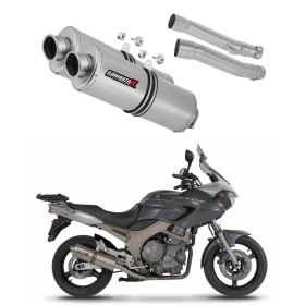 Dominator Exhaust Silencer Muffler OV + dB killer Yamaha TDM 900 02-13