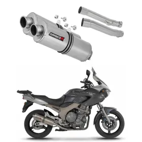 Dominator Exhaust Silencer Muffler OV + dB killer Yamaha TDM 900 02-13