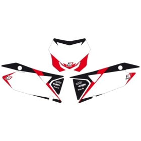 BLACKBIRD Graphic priekiniai lipdukai Suzuki RM-Z450 2018-2019