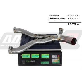 Exhaust pipe Dominator RACING DOWN  Moto Guzzi V85 TT 2021-2023
