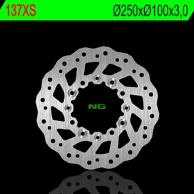 NG BRAKES Wave Fixed Brake Disc Kawasaki / Suzuki 125-250cc 89-06
