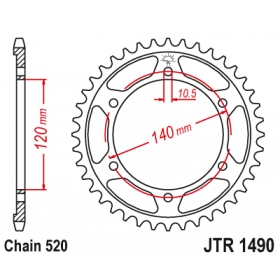 Rear sprocket JTR1490