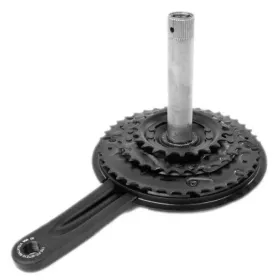 FRONT SPROCKET WITH CRANK SHIMANO TOURNEY FC-MT210-3 9 GEARS 175mm