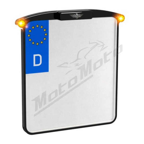 HEINZ BIKES Nano Universal License Plate Holder Nano With Lights