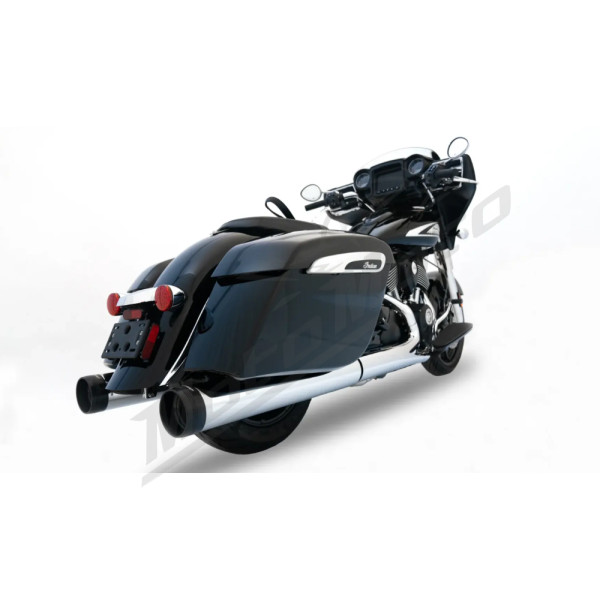 RINEHART RACING 4.5" DBX45 užmaunami duslintuvai INDIAN CHALLENGER / CHIEFTAIN / PURSUIT / ROADMASTER 1768-1901 14-26