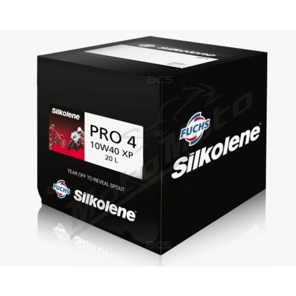 Silkolene Pro 4 10W40 XP Oil Synthetic 4T - 20L