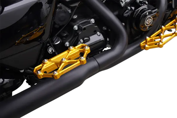 ARLEN NESS Diamond Floorboards Harley Davidson FLD / FLH / FLHFB / FLHR / FLHRC / FLHRCI / FLHRI / FLHRS 1340-1977cc 83-24
